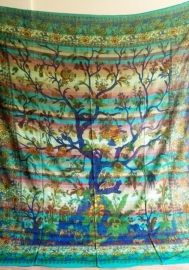 Grand Foulard Inde Arbre de Vie