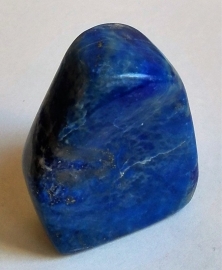 Lapis-lazuli poli forme libre