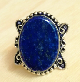 Bague en Lapis-Lazuli en Argent