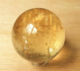 Sphère Calcite jaune