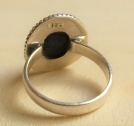 Bague Lapis Lazuli en argent