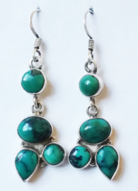 Boucles d`Oreilles Turquoise