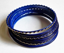 Bracelets indiens Bracelets Set Bleu