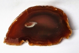 Tranche agate polie