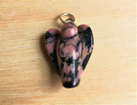 Pendentif Ange Rhodonite