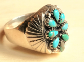 Bague Ameridienne Turquoise