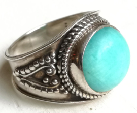 Bague en Chrysophrase