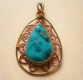 Pendentif Turquoise