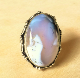 Ring Dendriet Opaal