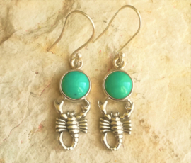 Boucles d'oreilles scorpion