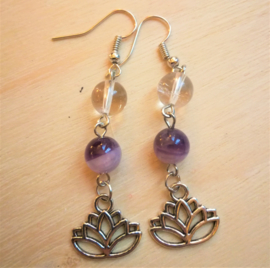 Boucles d'oreilles Lotus