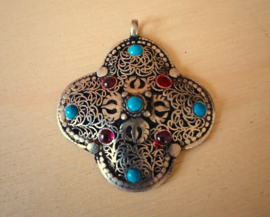 Pendentif tibétain Vajra