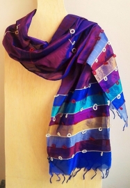 Indiase sjaal puur zijde