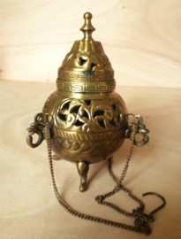 Brûleur d'encens en laiton