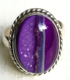 Bague en Argent et Agate