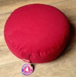 Coussin de méditation rouge chakra 1