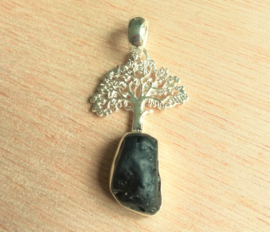 Pendentif Arbre de vie avec tourmaline