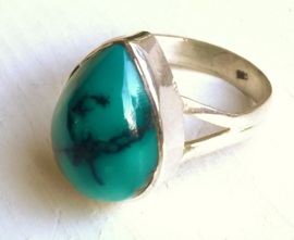 Bague en Argent et Turquoise