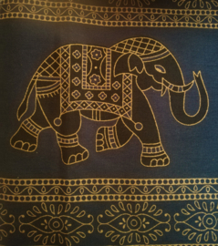 Grand Foulard éléphants