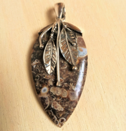 Pendentif Agate en argent