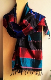 Indiase sjaal puur zijde