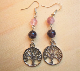 Boucles d'oreilles Arbre de Vie