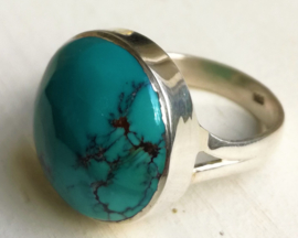 Bague en Argent et Turquoise