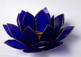 Porte bougies Lotus indigo