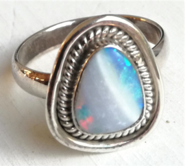 Bague en Opale de Feu