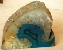 Porte-bougie agate