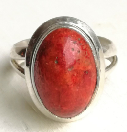 Ring Koraal rood