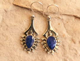 Boucles d'oreilles saphir