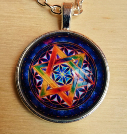 Pendentif Hexagramme