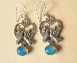 Boucles d'oreilles 'Love Birds'