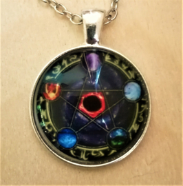 Pendentif pentagramme