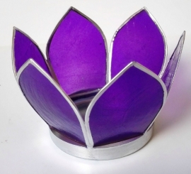 Chakra Lotus lichtje  violet