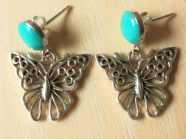 Boucles d'oreilles Papillon