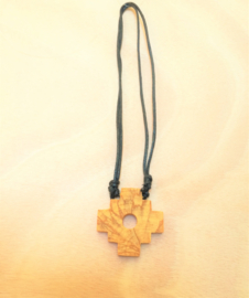 Collier Palo Santo Croix Inca Chacana