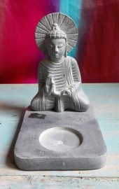 Waxinelichthouder Boeddha