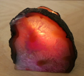 Porte-bougie agate