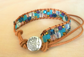 Bracelet bohème avec arbre de vie