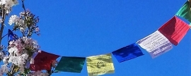 Drapeaux de prière tibétains