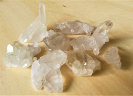 Bergkristal stenen