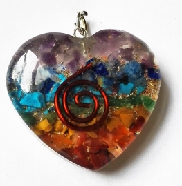 Pendentif Orgone Coeur