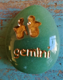 Signe Gemini en Aventurine Vert