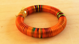 Bracelet indien orange