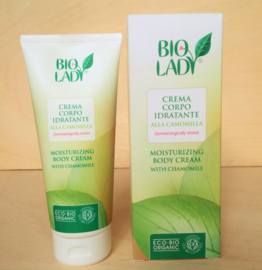 Biologische hydraterende body crème met kamille