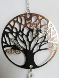 Raamkristal met Tree of Life