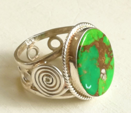 Bague en Argent et Turquoise