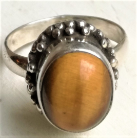 Bague en l`Oeil de Tigre